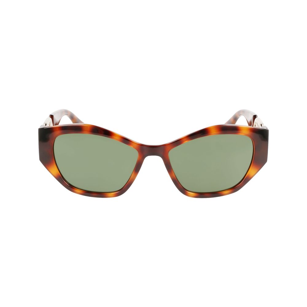 Karl Lagerfeld Braune Spritzguss-Sonnenbrille