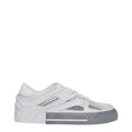 Dolce & Gabbana Weiße Leder Low-Top-Sneaker