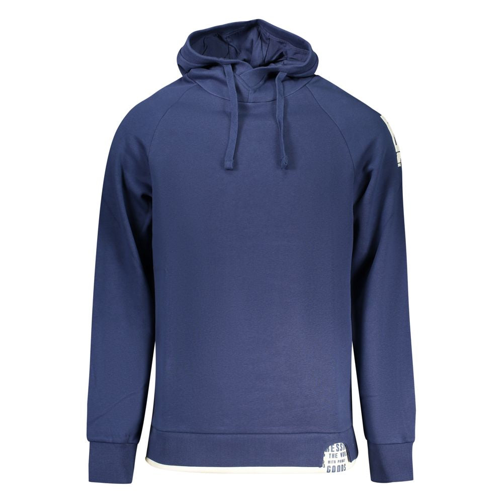 Rifle Blaues Baumwoll-Sweatshirt für Herren