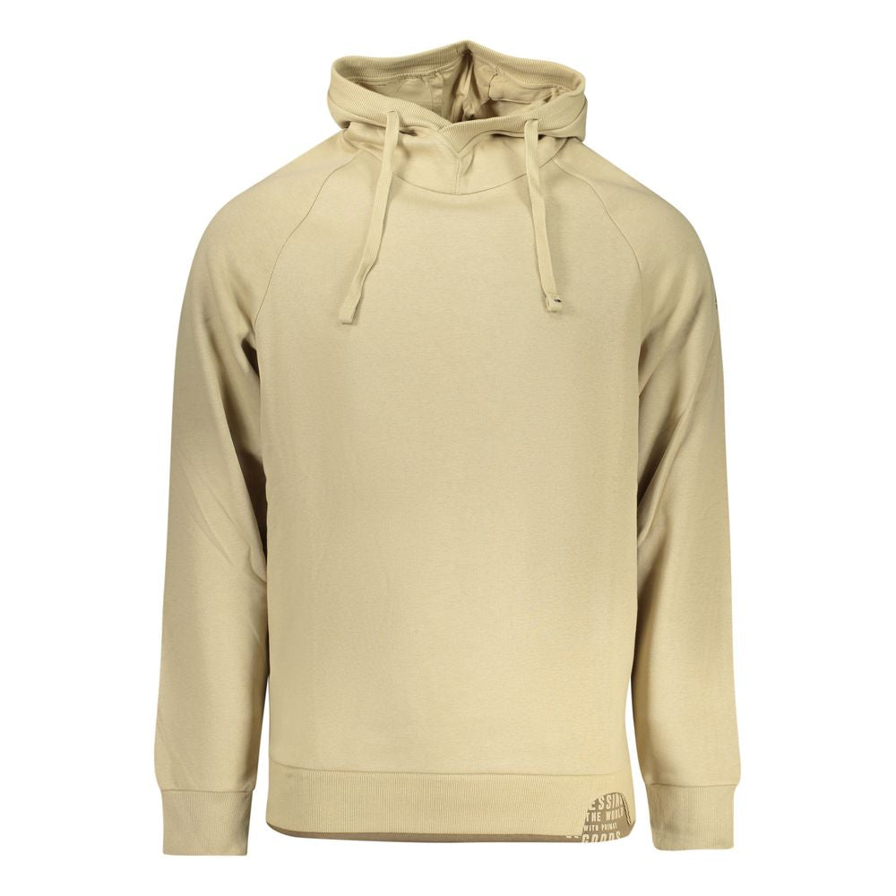 Men's Rifle Beige Cotton Sweatshirt