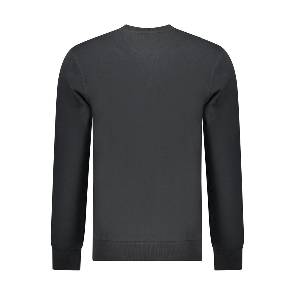 North Sails Schwarzer Baumwoll-Herren-Sweatshirt