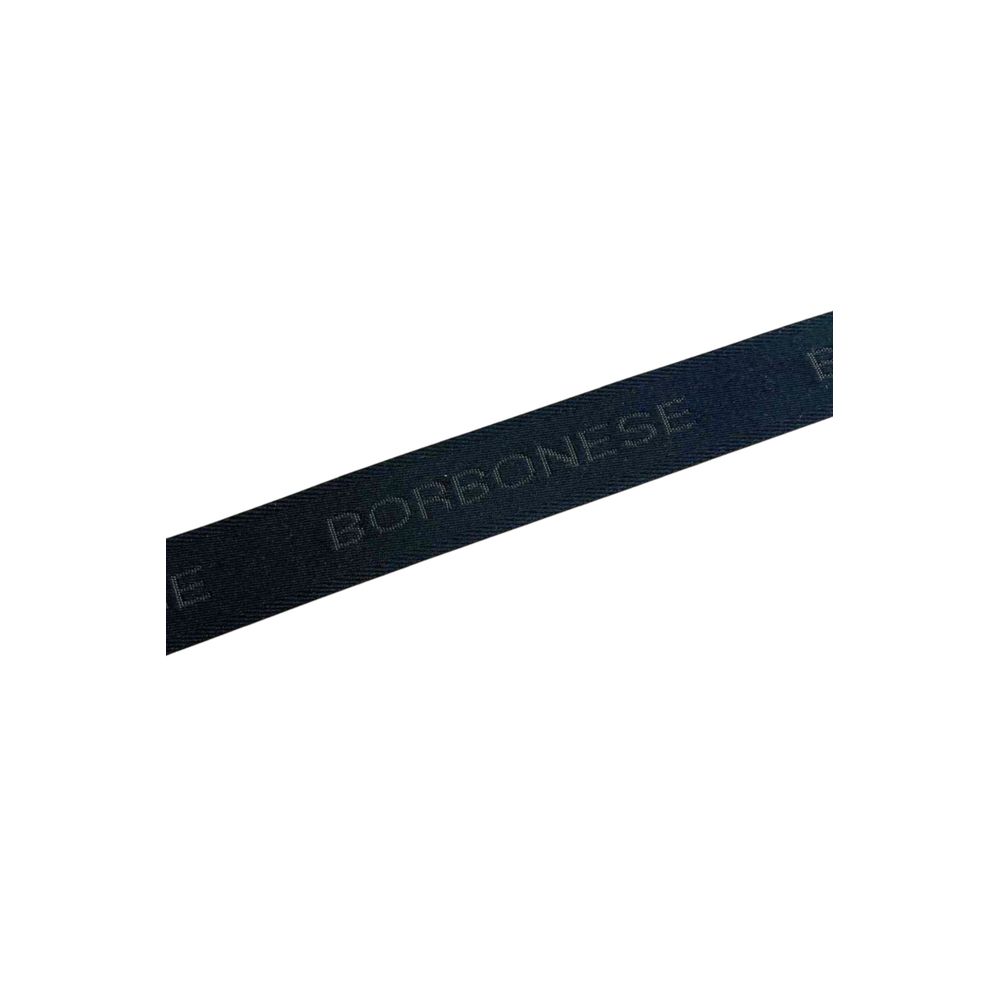 Borbonese Men's Black Polyester Belt