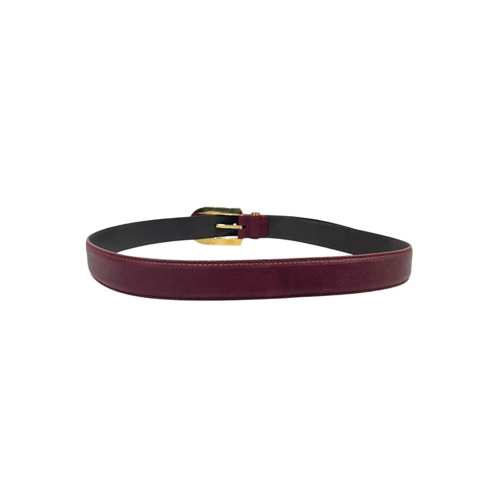 Borbonese Roter Ledergürtel für Damen