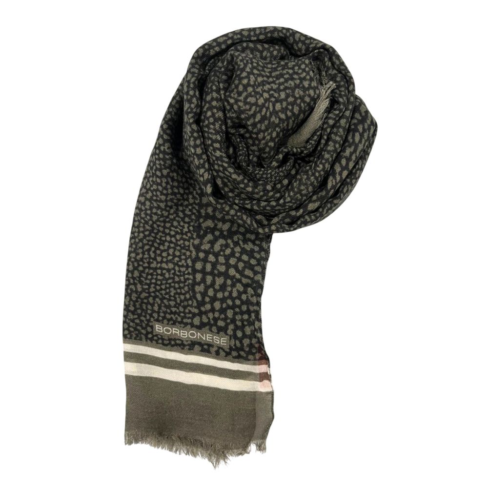 Borbonese Women's Grey Modal Scarf