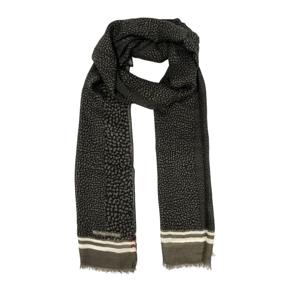 Borbonese Women's Grey Modal Scarf