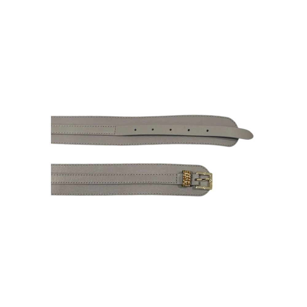 Borbonese Women's Grey Genuine Leather Belt