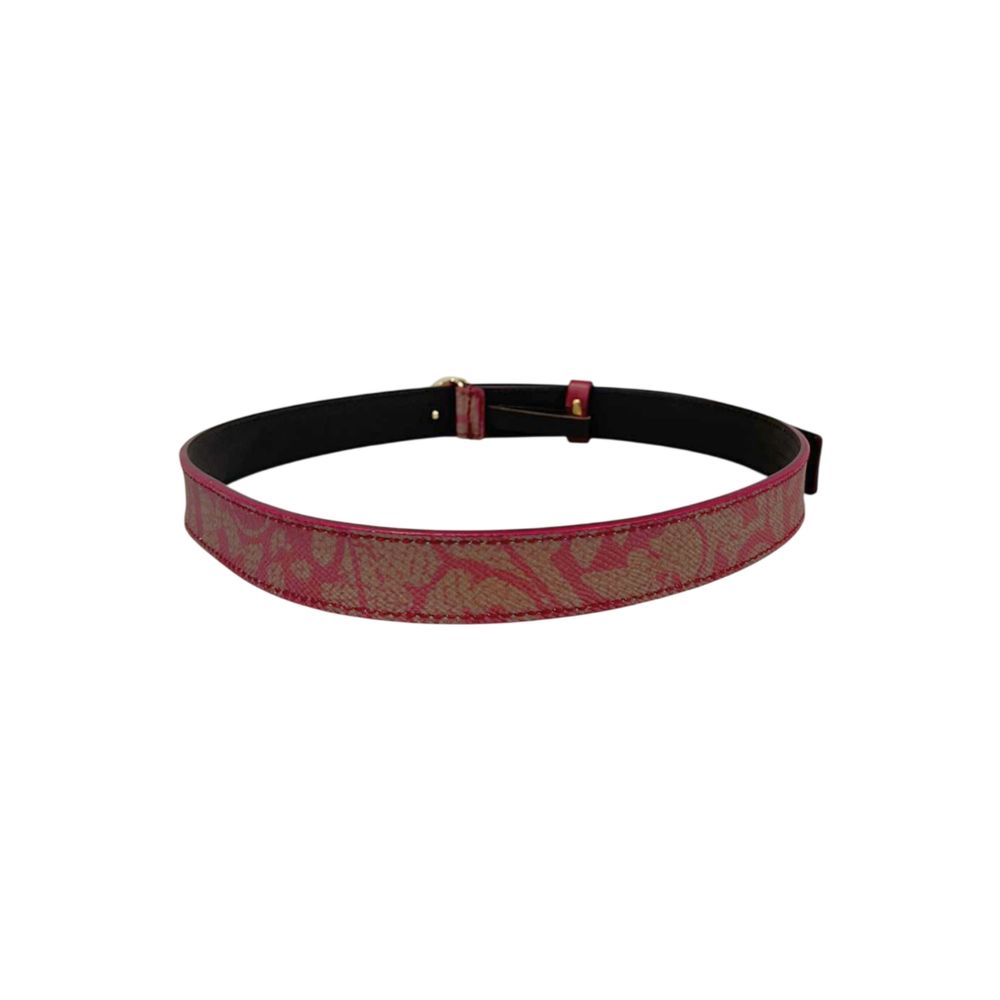 Borbonese Women's Red Genuine Leather Belt