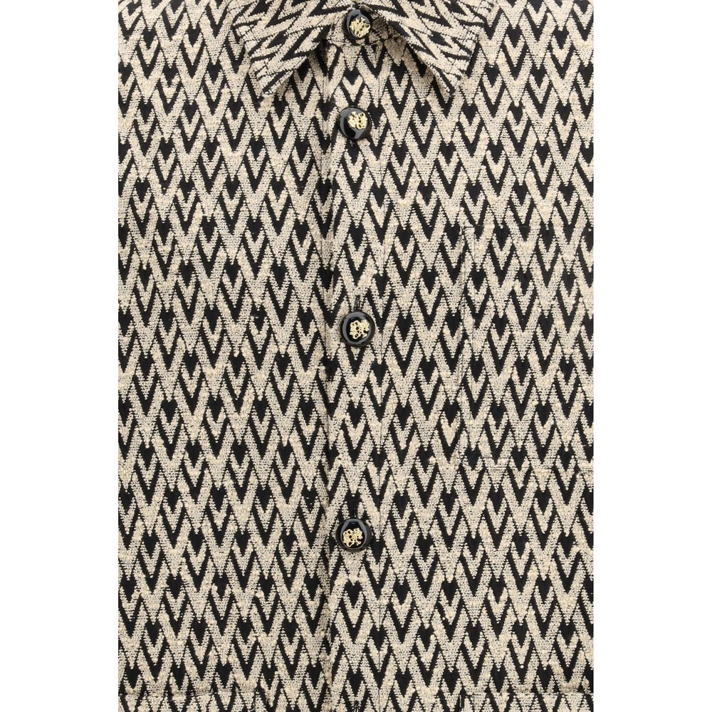 Valentino Mehrfarbiger Baumwollmantel