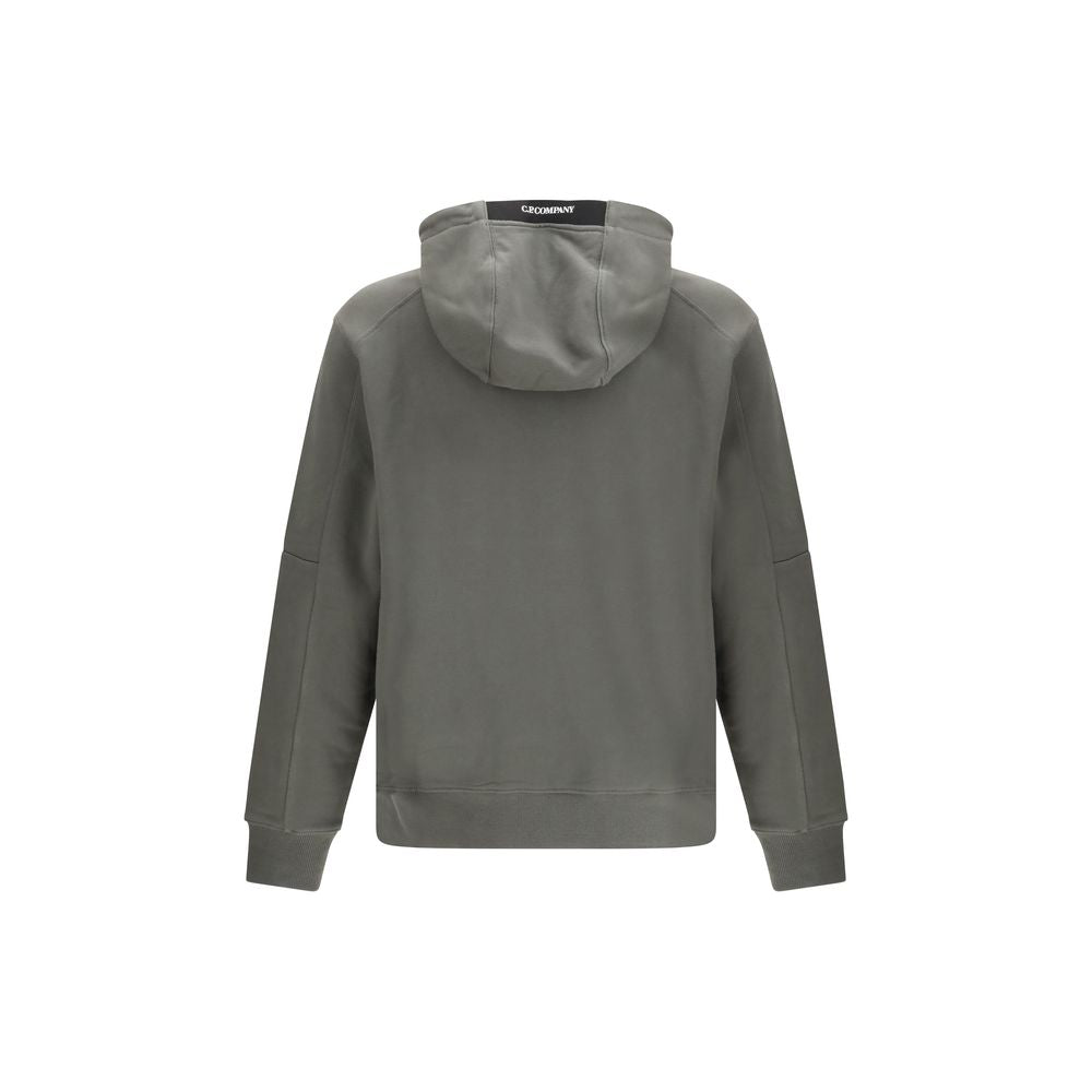 C.P. Company Zweifarbiger Baumwoll-Sweatshirt