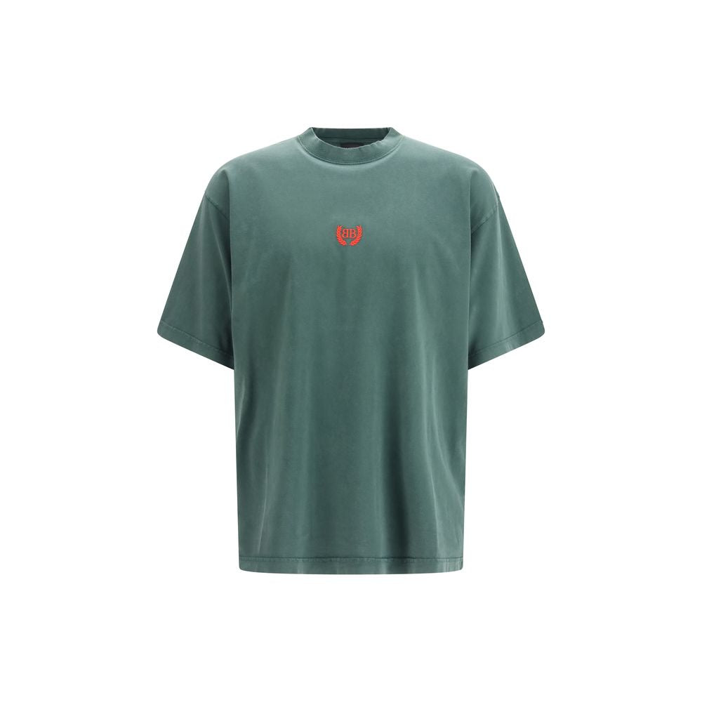 Balenciaga Bicolor Baumwoll-T-Shirt