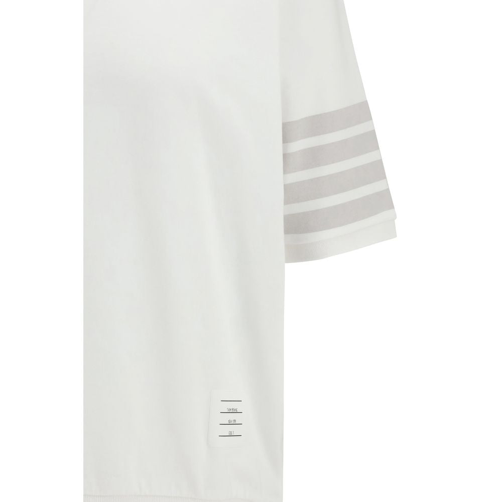 Thom Browne Weiße Baumwoll-Sportbekleidung