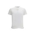 Prada Weißes Baumwoll-T-Shirt