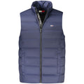 Tommy Hilfiger Men's Sleeveless Blue Nylon Jacket
