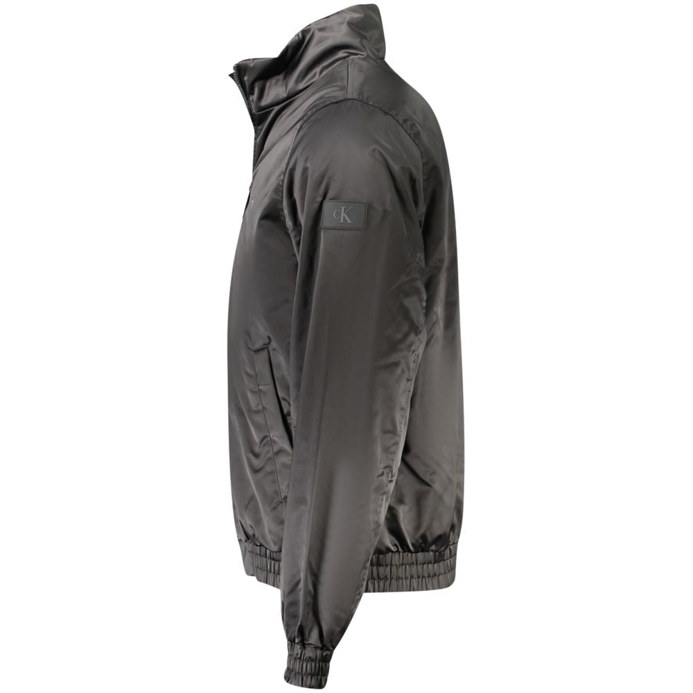Calvin Klein Schwarze Herrenjacke aus Polyester