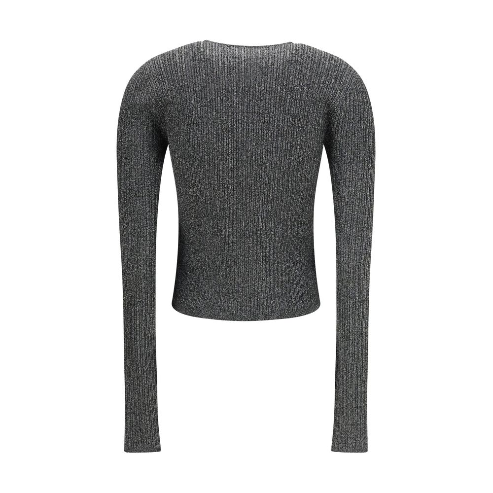 Amiri Schwarzer Cardigan aus Viskose