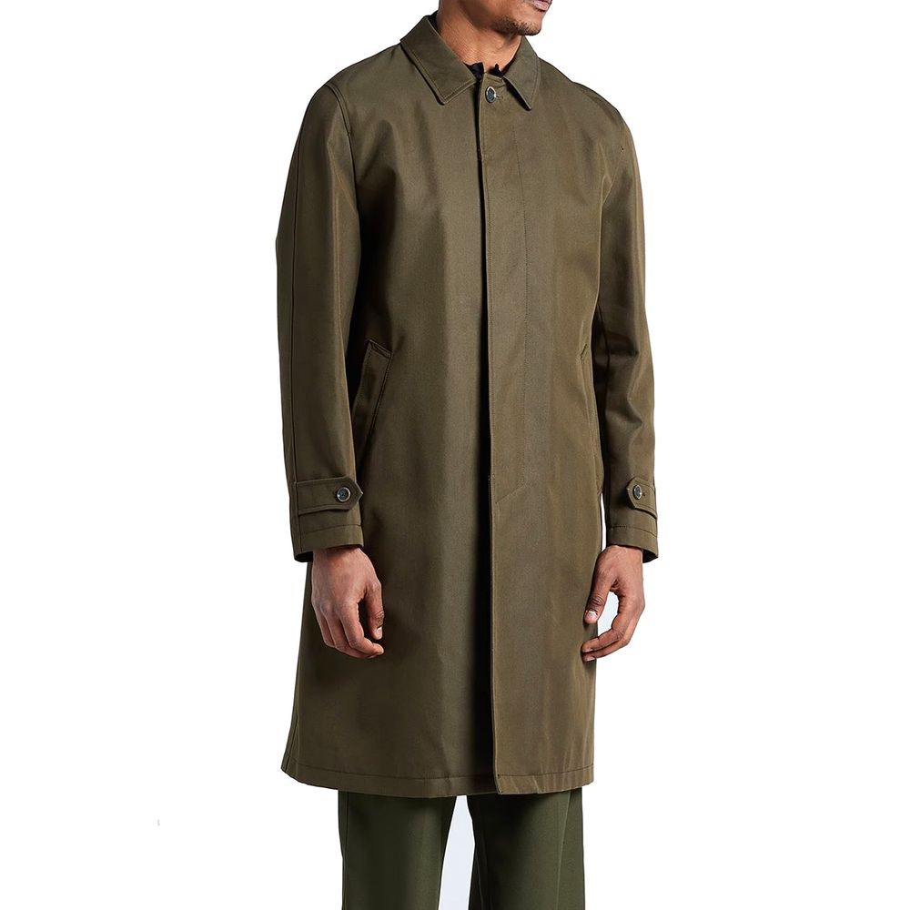 Herno Two-Tone Cotton Coat