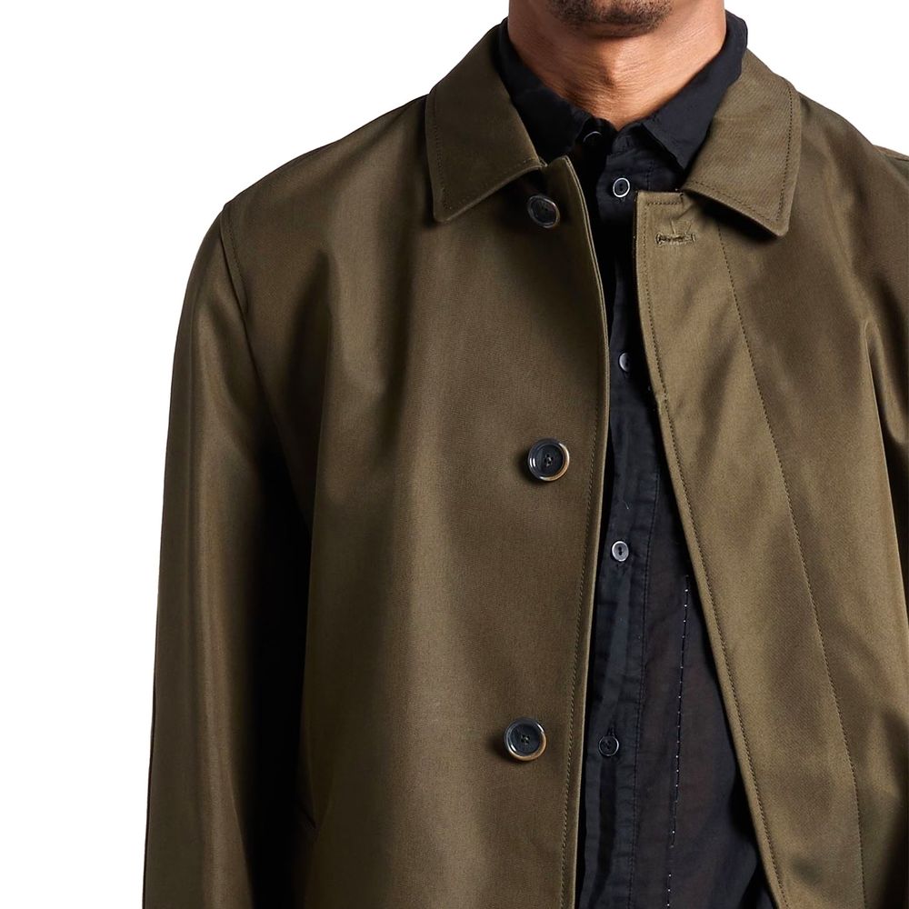Herno Two-Tone Cotton Coat