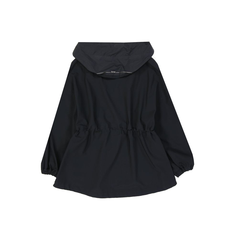 Herno Schwarze Shell-Jacke aus Elasthan