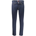 Tommy Hilfiger Men's Blue Tapered Cotton Jeans