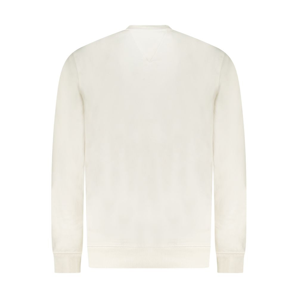 Tommy Hilfiger Women's White Cotton Sweatshirt