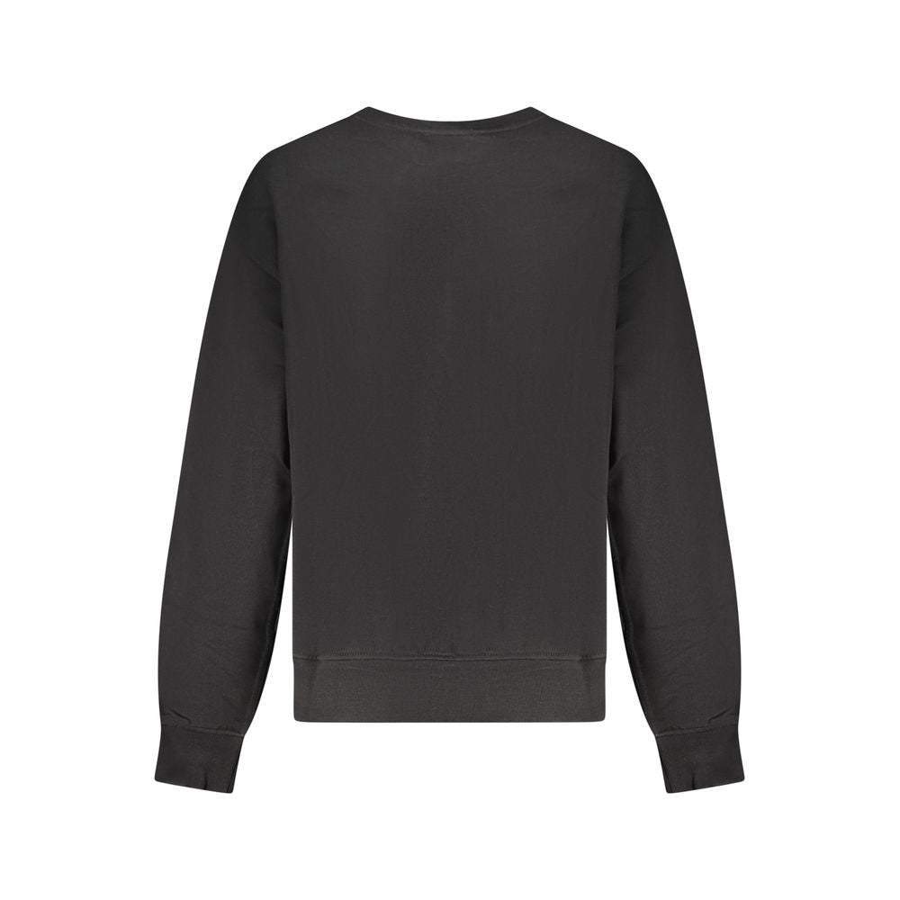 Calvin Klein Schwarzer Baumwoll-Damen-Sweatshirt