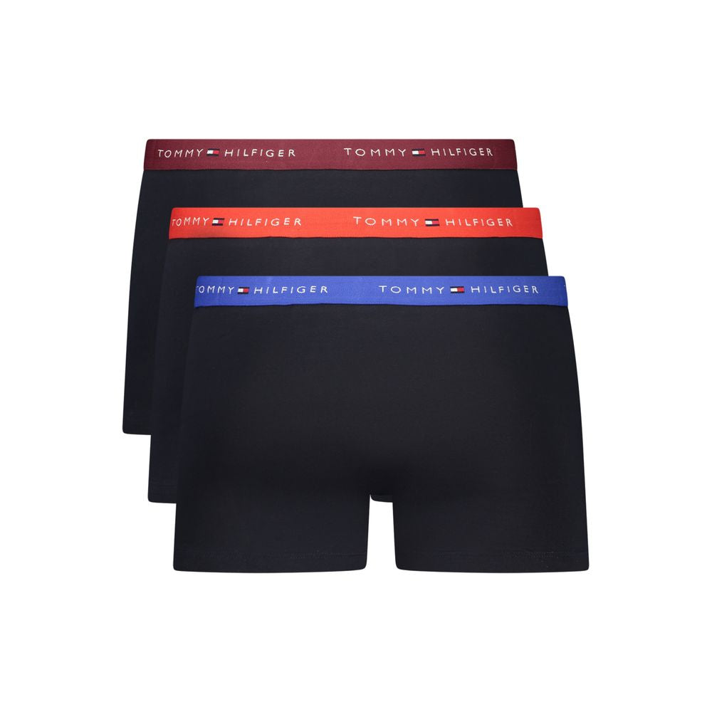 Tommy Hilfiger Men's Black Cotton Boxer Briefs