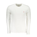 Guess Jeans Weißes Herren-T-Shirt aus Baumwolle