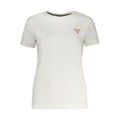 Guess Jeans Weißes Baumwoll-T-Shirt