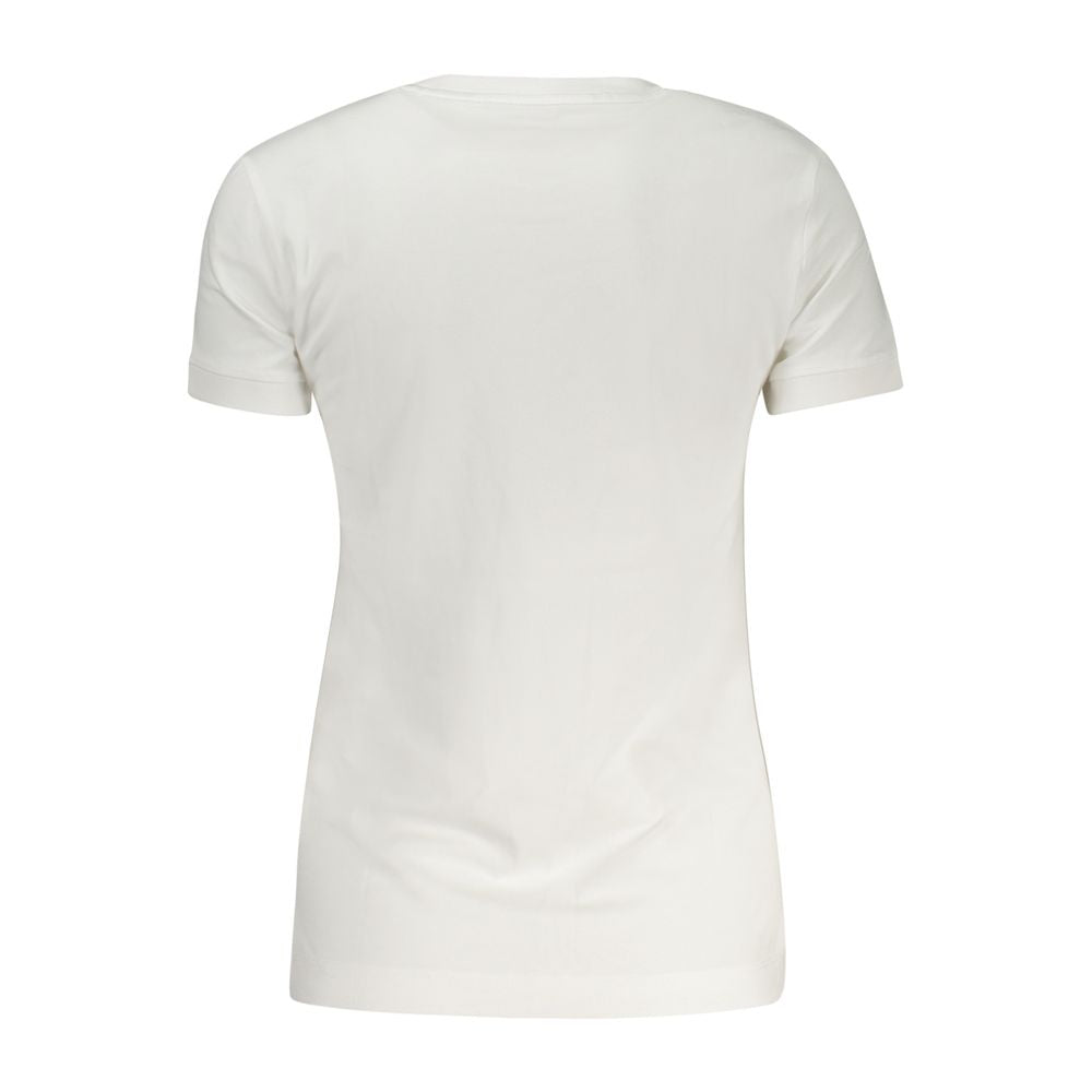 Guess Jeans Weißes Baumwoll-T-Shirt
