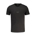Guess Jeans Nero Baumwoll-T-Shirt für Herren