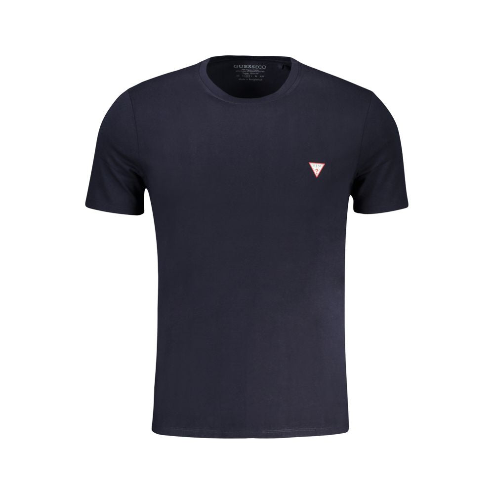 Guess Jeans Men's Blue Organic Cotton T-Shirt