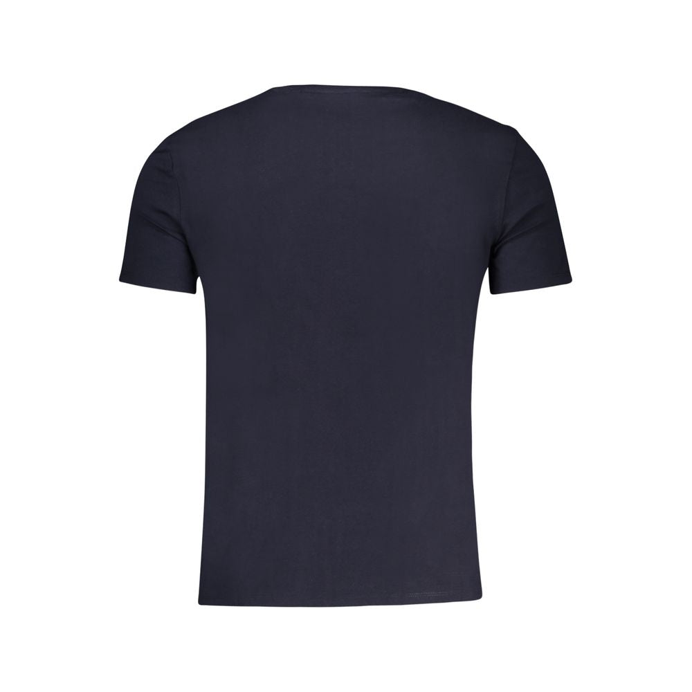 Guess Jeans Men's Blue Organic Cotton T-Shirt