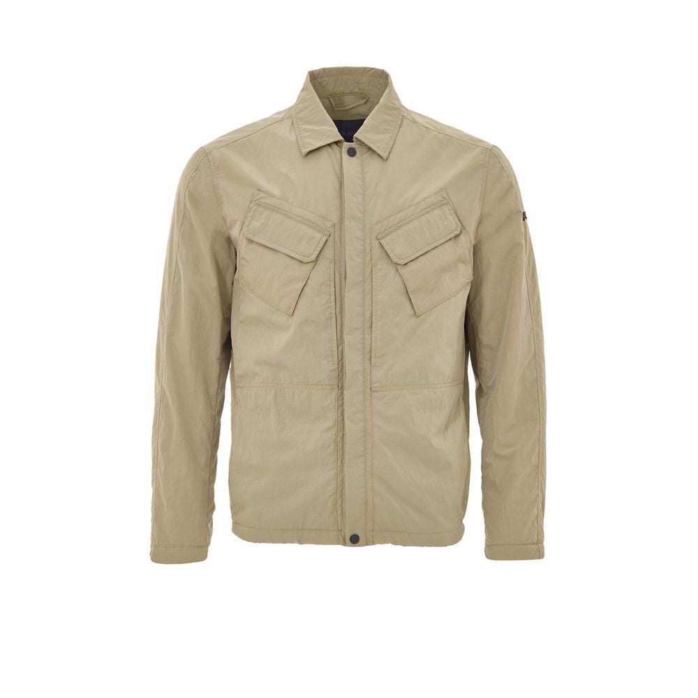 Paul & Shark Beiger Mantel aus Polyester