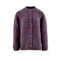 Gran Sasso Bordeaux Woll-Strickjacke