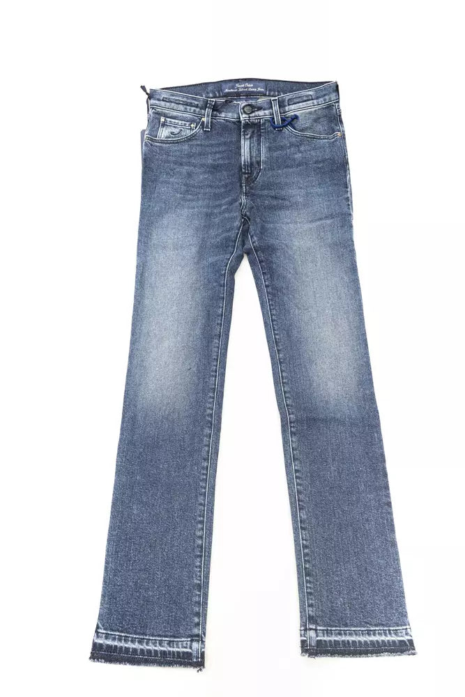 Jacob Cohen Blaue Baumwoll-Jeans im Slim Fit