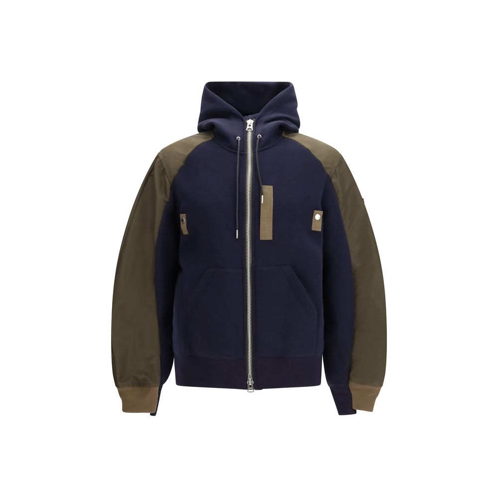 Sacai Mehrfarbiger Baumwoll-Sweatshirt