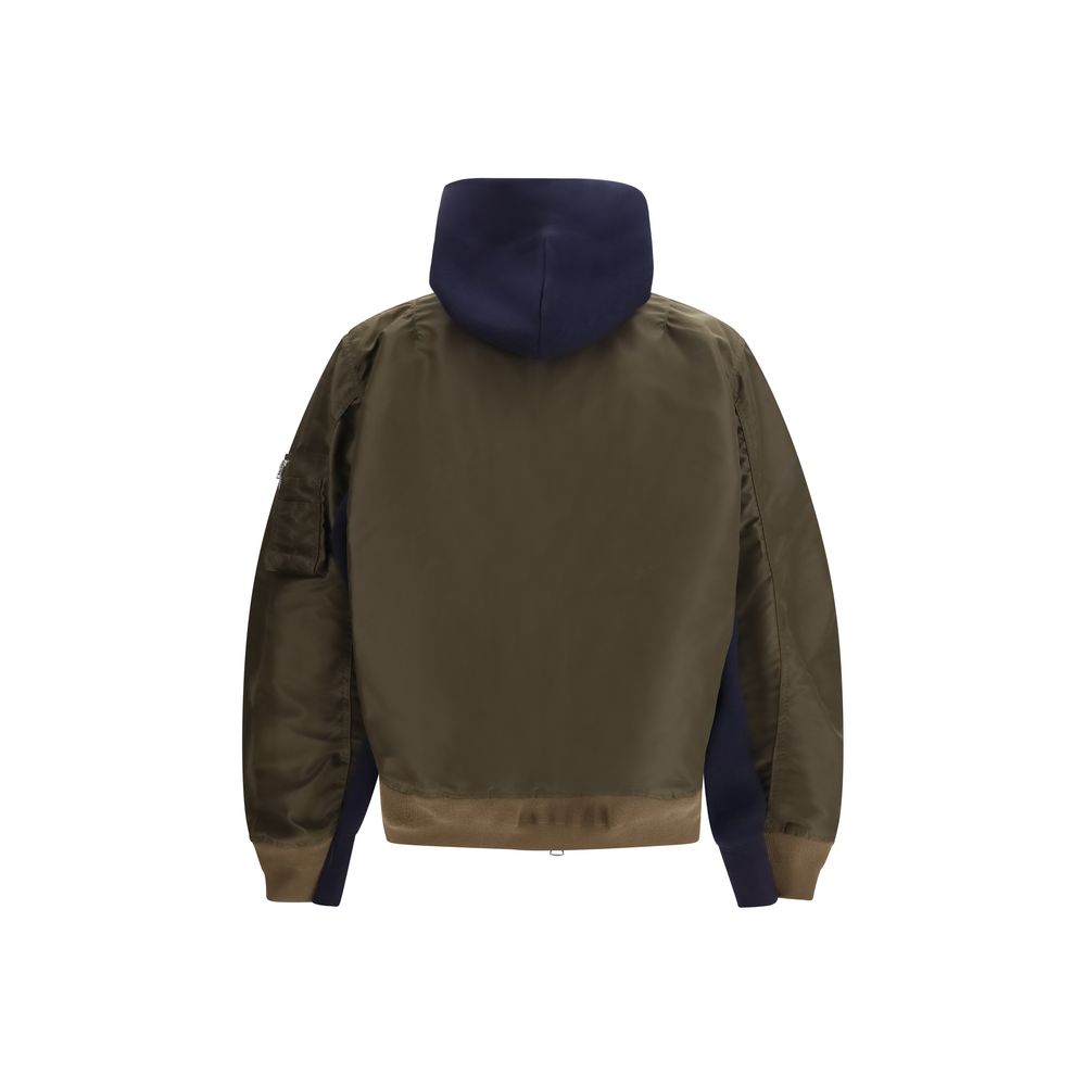 Sacai Mehrfarbiger Baumwoll-Sweatshirt