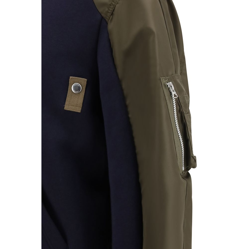 Sacai Mehrfarbiger Baumwoll-Sweatshirt