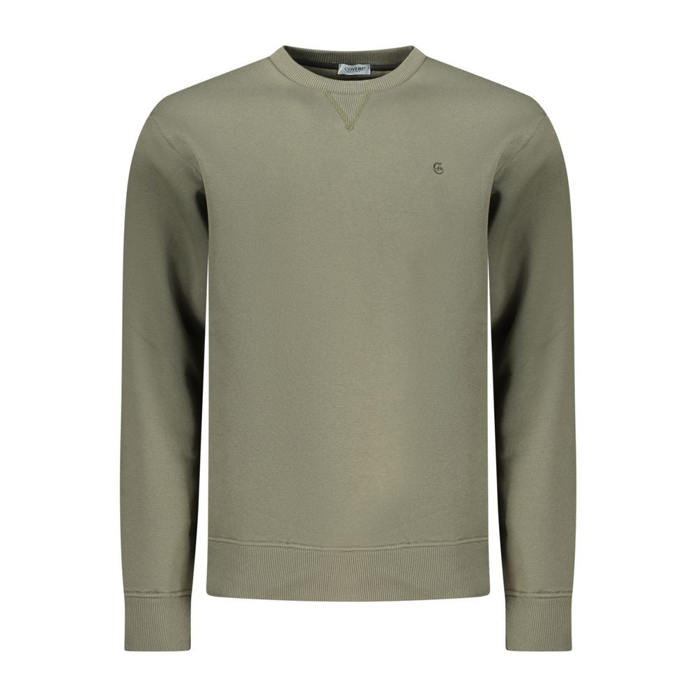 Coveri Moving Verde Baumwoll-Sweatshirt für Herren
