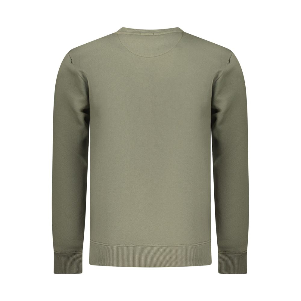 Coveri Moving Verde Baumwoll-Sweatshirt für Herren