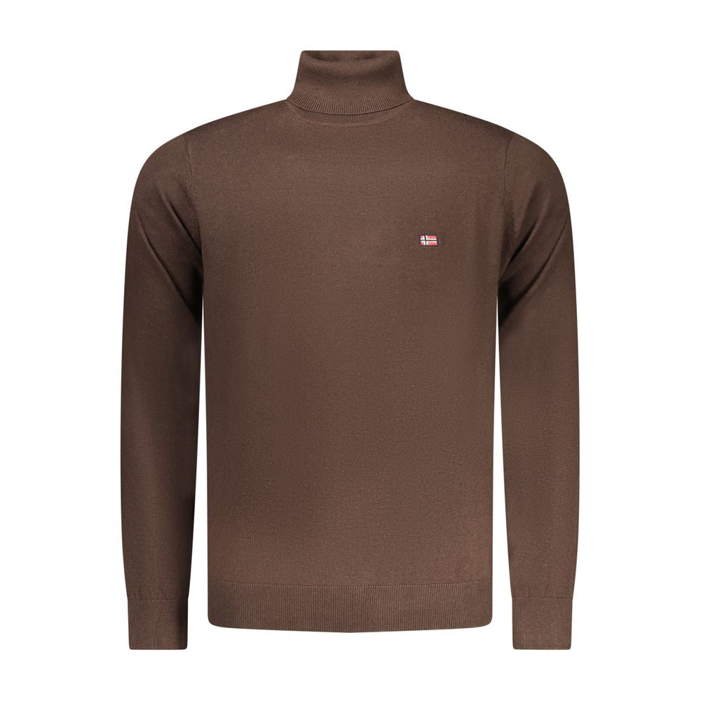 Norway 1963 Brown Polyamide Men's Sweater
