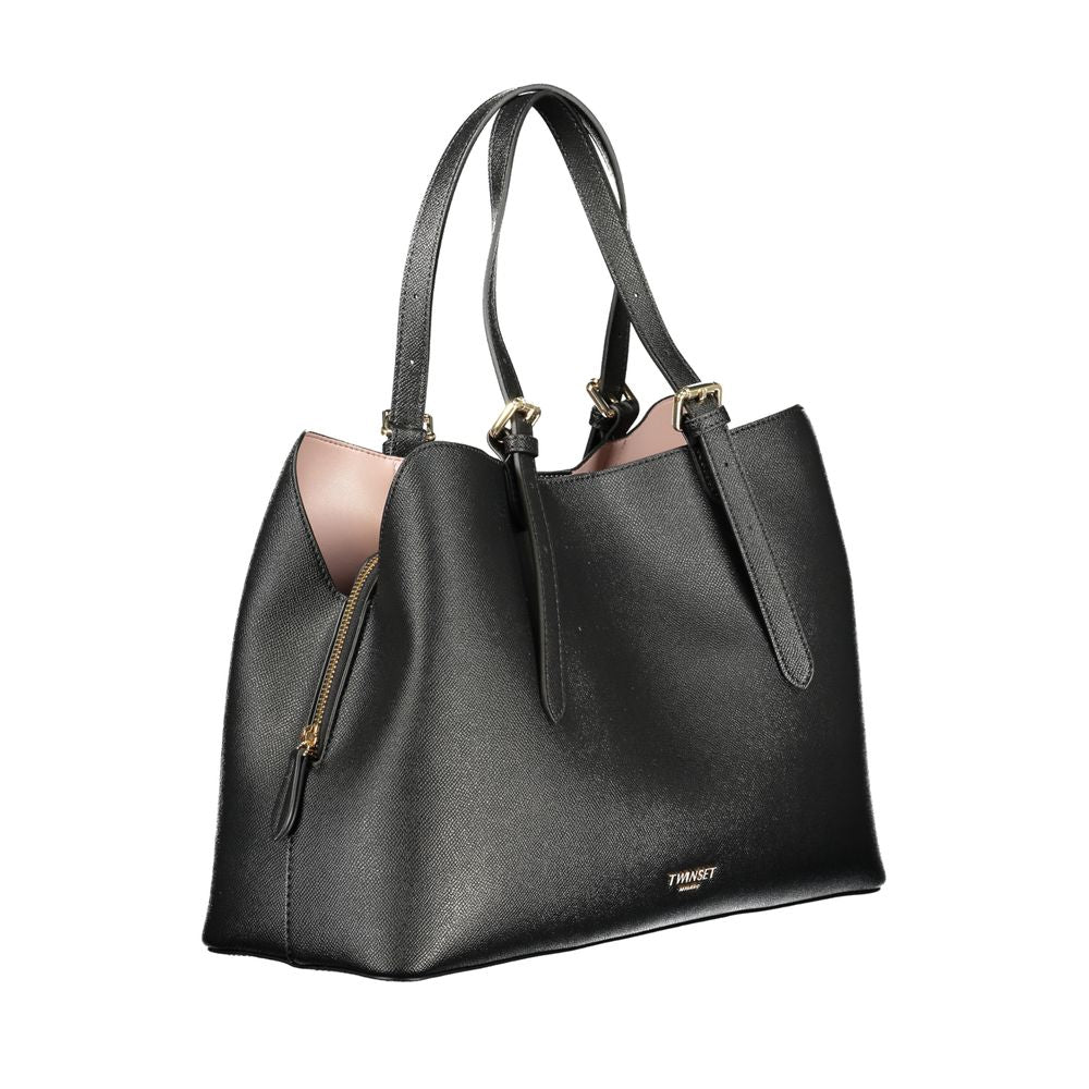 Twinset Nero Polyurethan-Damen-Tasche
