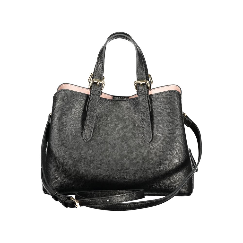 Twinset Handtasche aus schwarzem Polyurethan für Damen