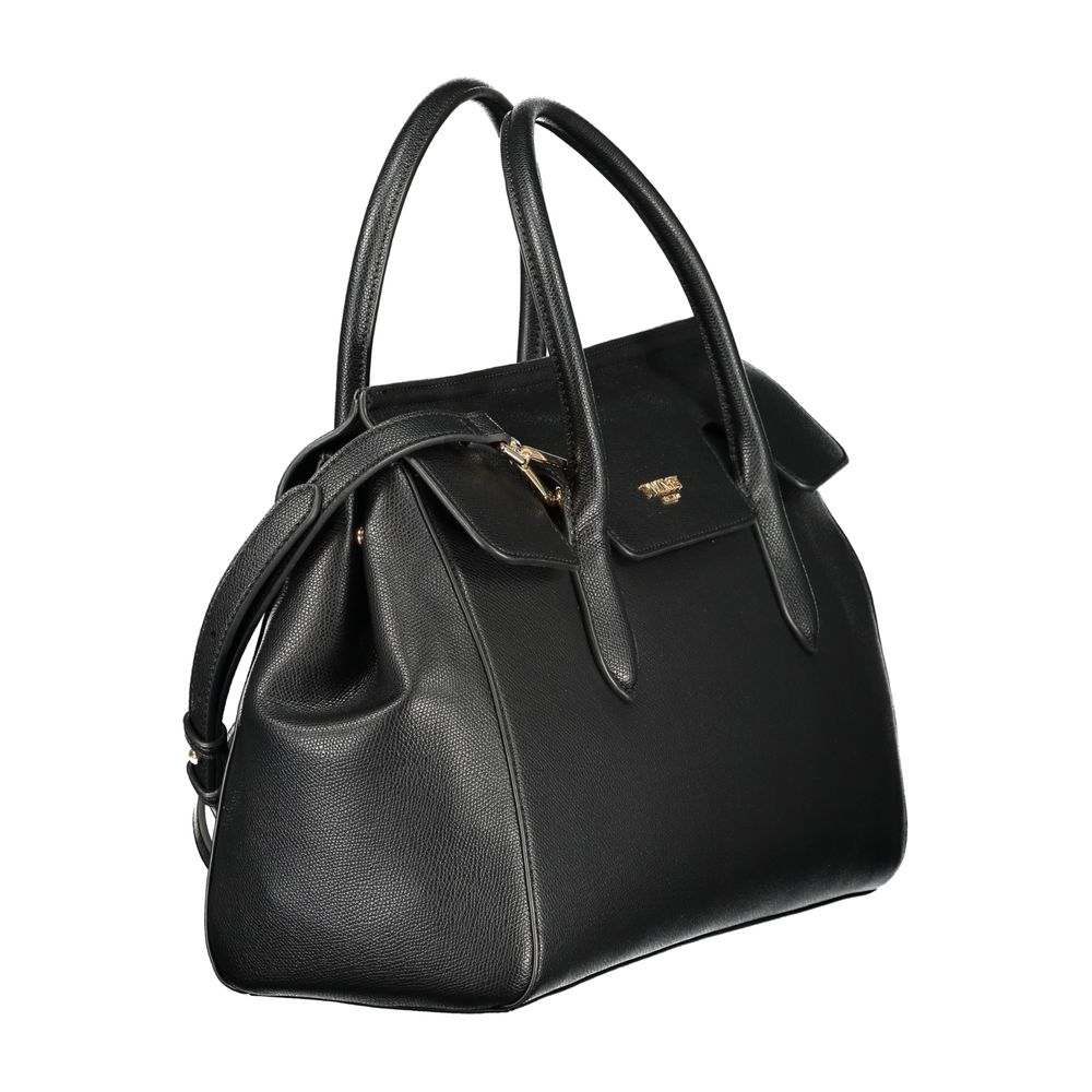 Twinset Black Polyurethane Shopper for Women