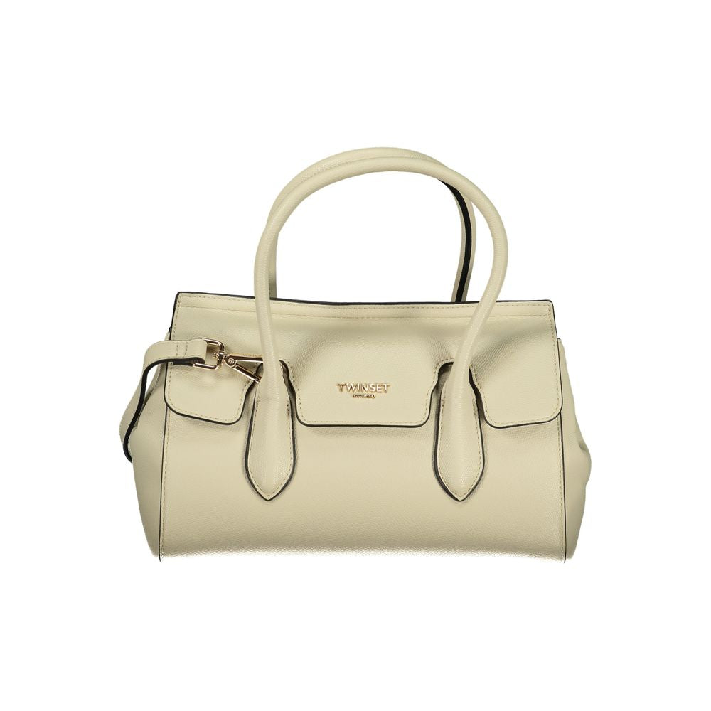 Twinset Beige Polyurethan Damentasche