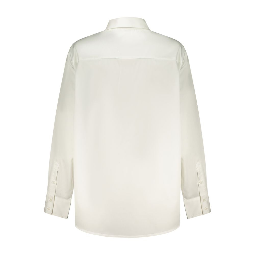 Guess Jeans Bianco Baumwoll-Damenhemd