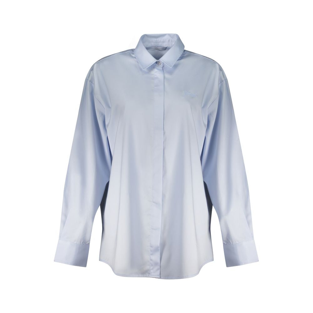 Guess Jeans Azzurro Baumwoll-Damenhemd