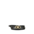 Ferragamo Brown Calfskin Belt Bos Taurus