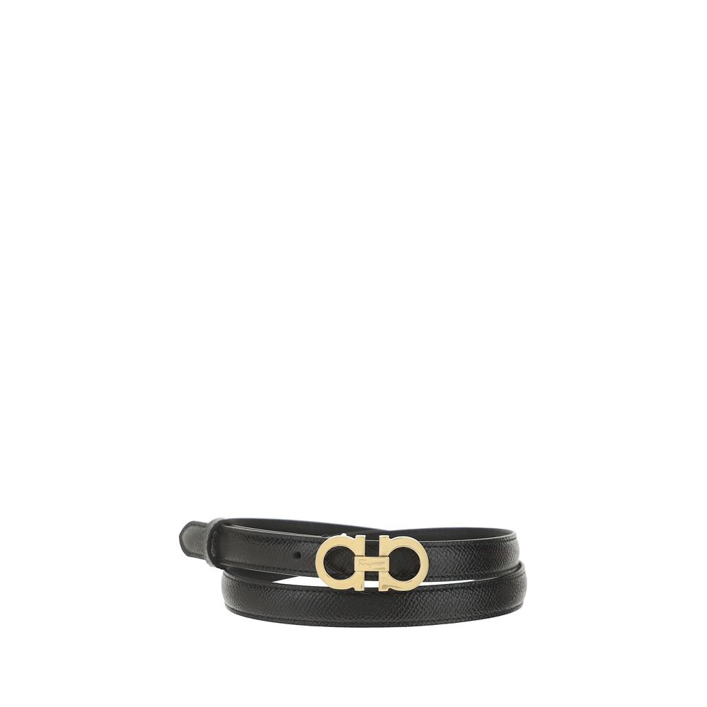 Ferragamo Brown Calfskin Belt Bos Taurus