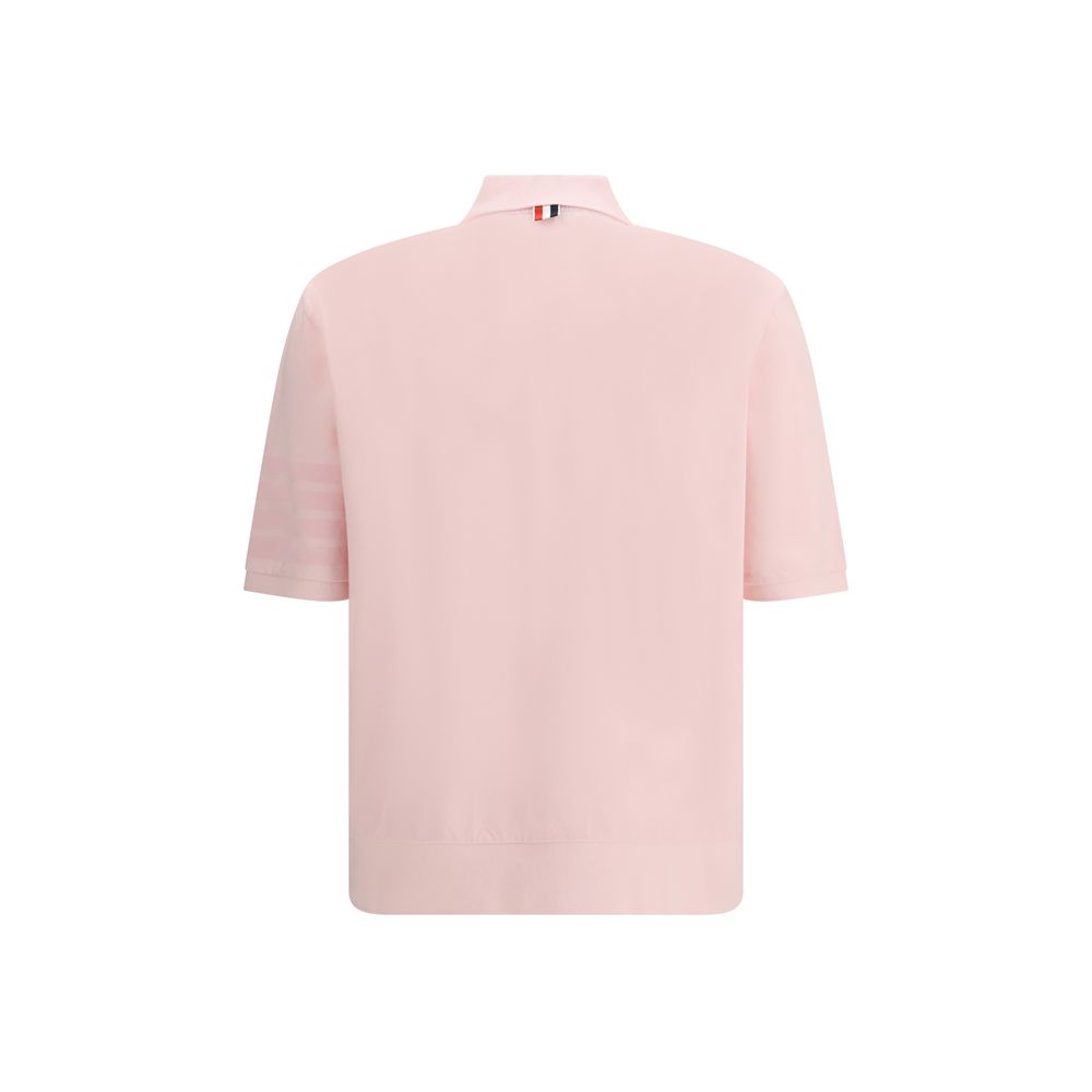 Thom Browne Mehrfarbiges Baumwoll-Polohemd
